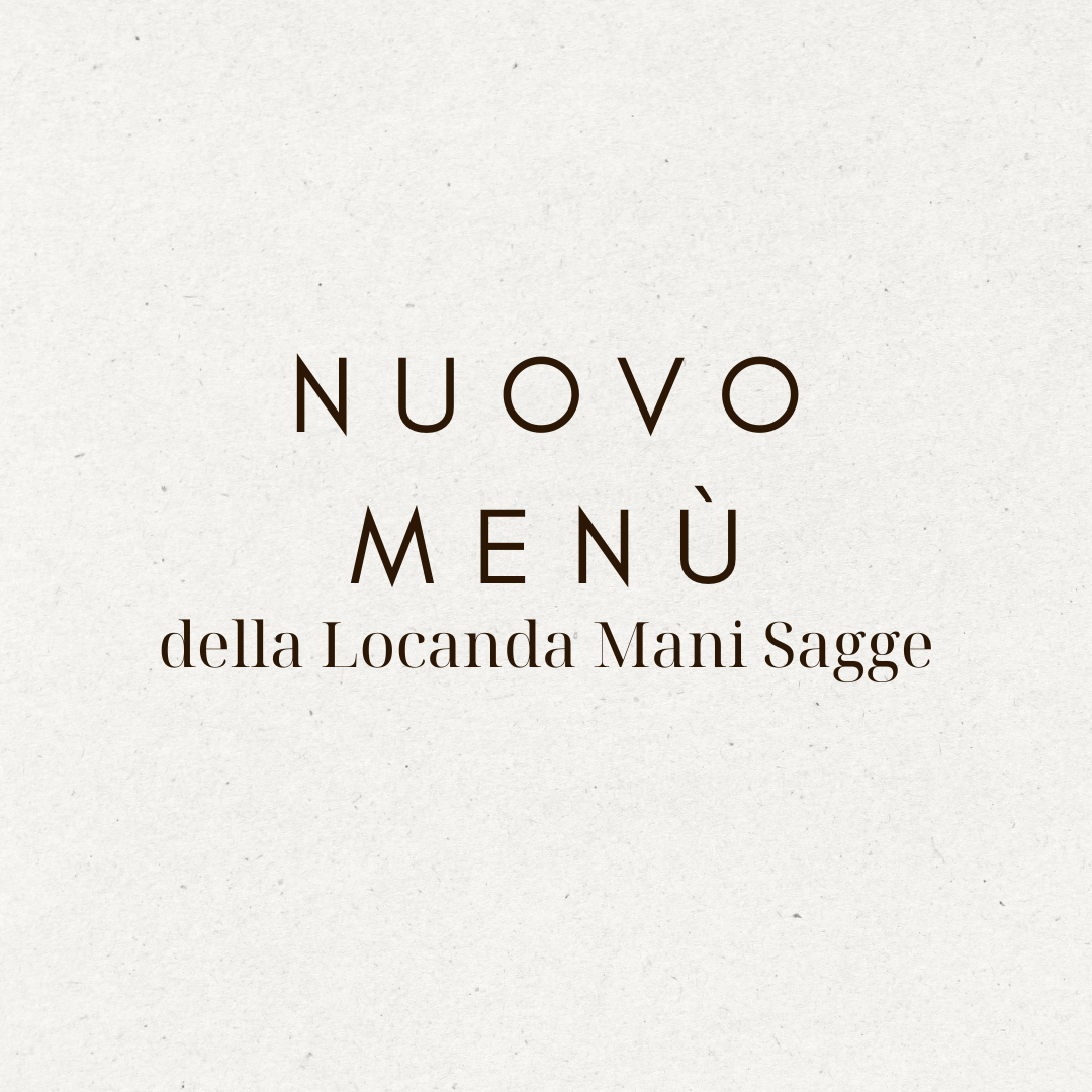 Nuovo Menù della Locanda